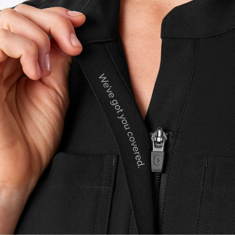 Figs Black Utility Jumpsuit (Regular) - Picture 4 of 9